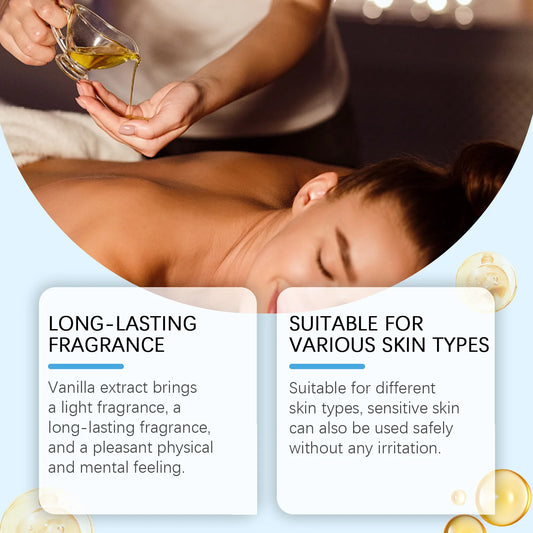Caramel Vanilla Body Massage Oil – Deep Nourishing & Glowing Skin