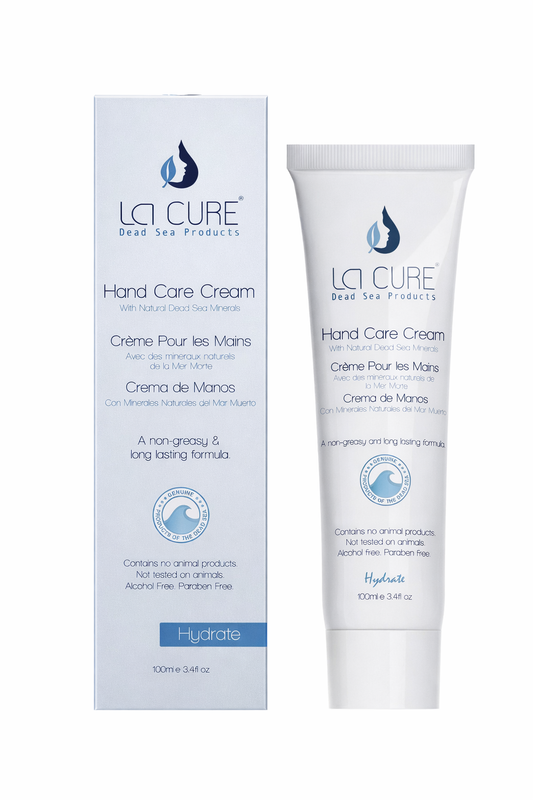 La Cure Hand Care Cream 100ml tube and box with Dead Sea minerals Vitamin E and Carrot Extract