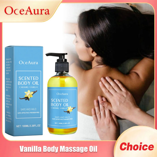 Vanilla Body Massage Oil – Moisturizing & Relaxing